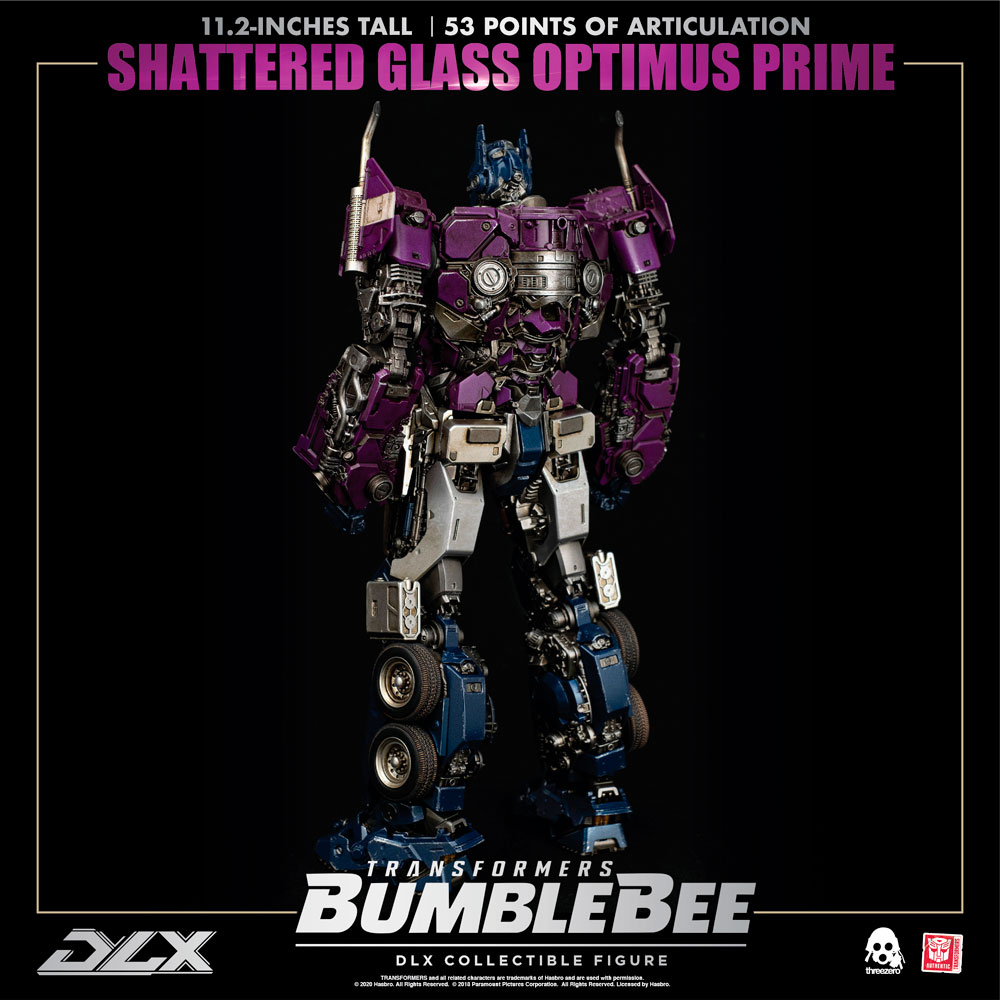 Threezero DLX Shattered Glass Optimus Prime Announced